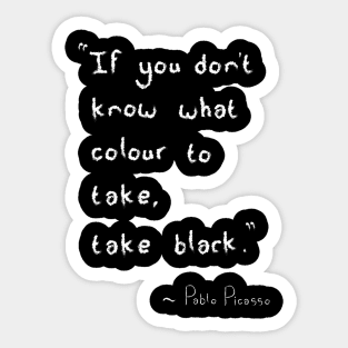 Black is beautiful Sticker